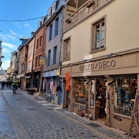 La Vague - Breath Of Freshness In Center Of Honfleur - Free Parking 550M 아파트 외부 사진