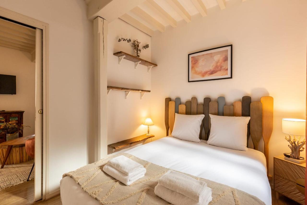 La Vague - Breath Of Freshness In Center Of Honfleur - Free Parking 550M 아파트 외부 사진